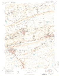 Shenandoah 1950 topographic map thumbnail