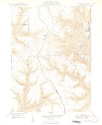 Slate Run 1948 topographic map preview