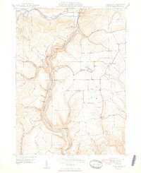 Tiadaghton 1948 topographic map thumbnail