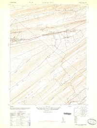Tower City 1947 topographic map thumbnail