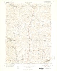 Valencia 1950 topographic map thumbnail