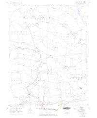 Wagontown 1956 topographic map thumbnail