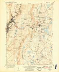 Waymart 1948 topographic map thumbnail