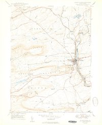 White Haven 1950 topographic map thumbnail