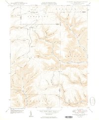 Wildwood Fire Tower 1950 topographic map thumbnail