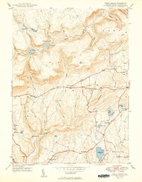 Sweet Valley 1949 topographic map thumbnail