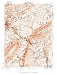 Tyrone 1929 topographic map preview