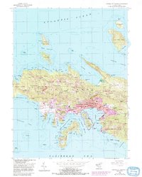 Central St. Thomas topographic map thumbnail