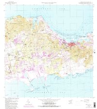 Christiansted 1958 topographic map thumbnail