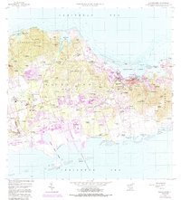 Christiansted 1958 topographic map thumbnail