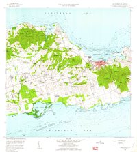 Christiansted 1958 topographic map thumbnail