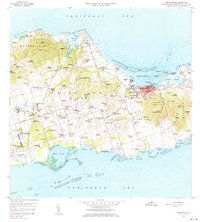Christiansted 1958 topographic map thumbnail