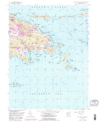 Eastern St. Thomas topographic map thumbnail