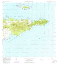 East Point 1958 topographic map thumbnail
