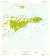 East Point 1958 topographic map thumbnail