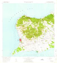 Frederiksted 1958 topographic map thumbnail