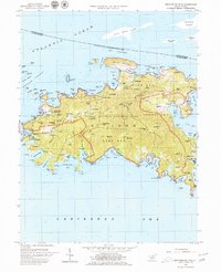 Western St. John 1958 topographic map thumbnail