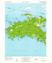 Western St. John 1958 topographic map thumbnail