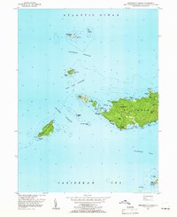 Western St. Thomas 1955 topographic map thumbnail