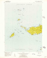 Western St. Thomas 1955 topographic map thumbnail
