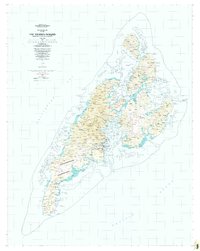 Yap Islands (Waqab) 1983 topographic map thumbnail