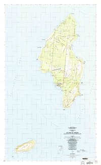 Island Of Tinian 1983 topographic map thumbnail