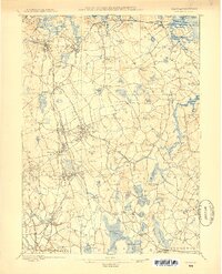 Abington 1885 topographic map thumbnail
