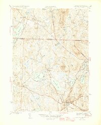 Ashburnham 1946 topographic map thumbnail