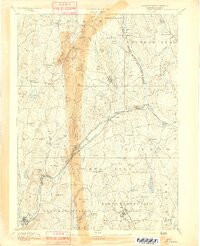 Barre 1894 topographic map thumbnail
