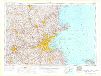 Boston 1956 topographic map thumbnail