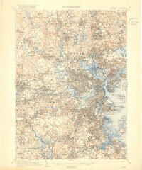 Boston 1903 topographic map preview