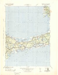 Cape Cod Bay topographic map thumbnail