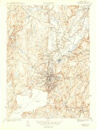 Clinton 1943 topographic map thumbnail