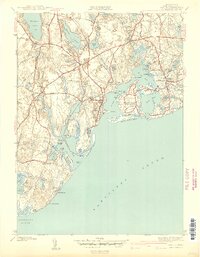 Cotuit 1941 topographic map thumbnail