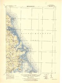 Duxbury 1918 topographic map thumbnail