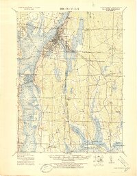 Fall River 1919 topographic map thumbnail