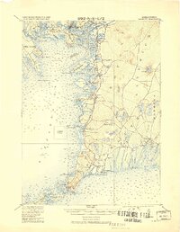 Falmouth 1920 topographic map thumbnail
