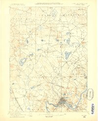Haverhill 1888 topographic map thumbnail