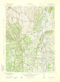 Holyoke 1943 topographic map thumbnail