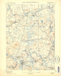 Framingham 1886 topographic map thumbnail
