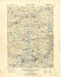 Framingham 1918 topographic map thumbnail
