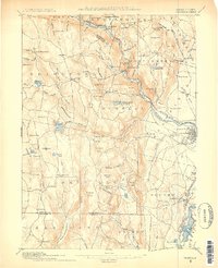 Granville 1887 topographic map thumbnail