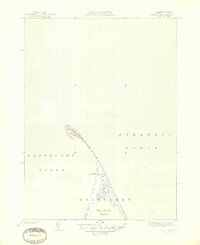 Great Point 1945 topographic map thumbnail