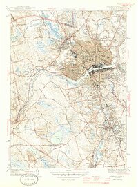 Lawrence 1944 topographic map thumbnail