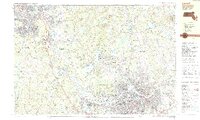 Lowell 1987 topographic map thumbnail