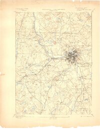 Lowell 1893 topographic map thumbnail