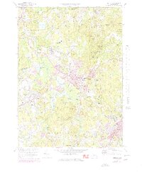 Medfield 1970 topographic map thumbnail