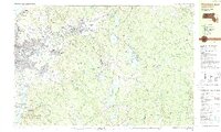 Pittsfield East 1988 topographic map thumbnail