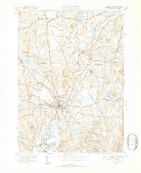 Pepperell 1950 topographic map thumbnail