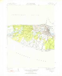 Nantucket 1951 topographic map thumbnail